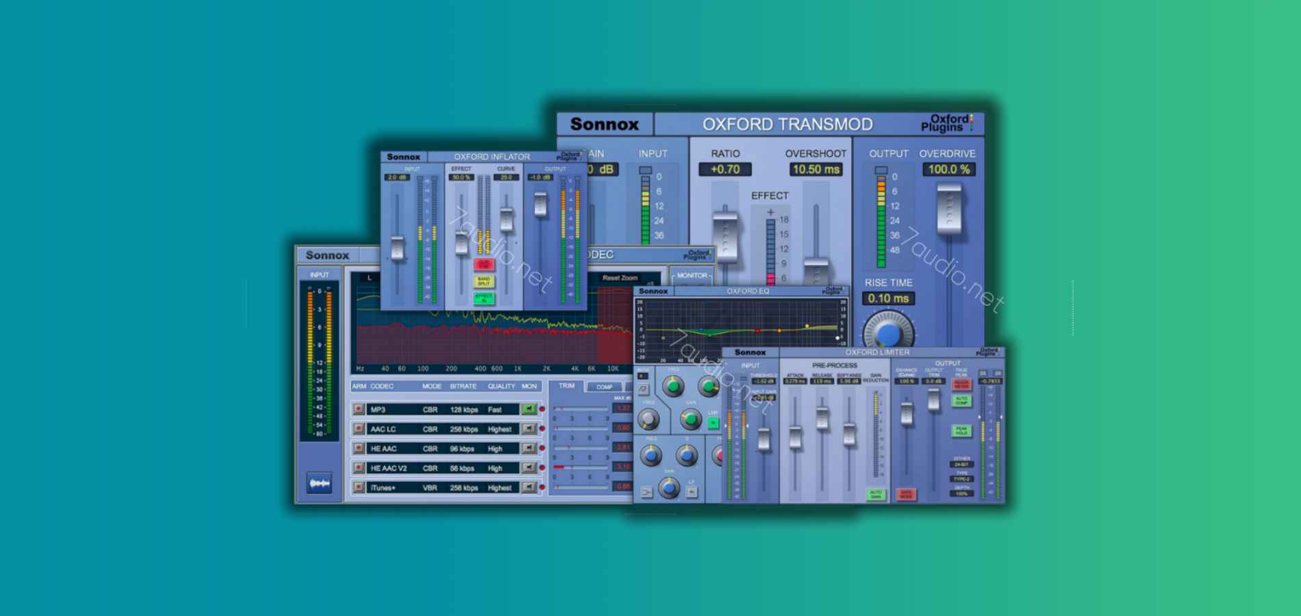 牛津经典插件套装 Sonnox Oxford Plugins Bundle WIN&MAC-7audio