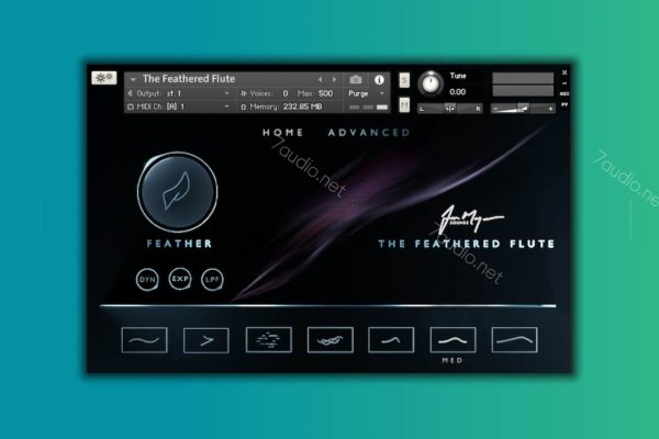 梦幻电影羽笛音源 Spitfire Audio Jon Meyer The Feathered Flute Kontakt-7audio