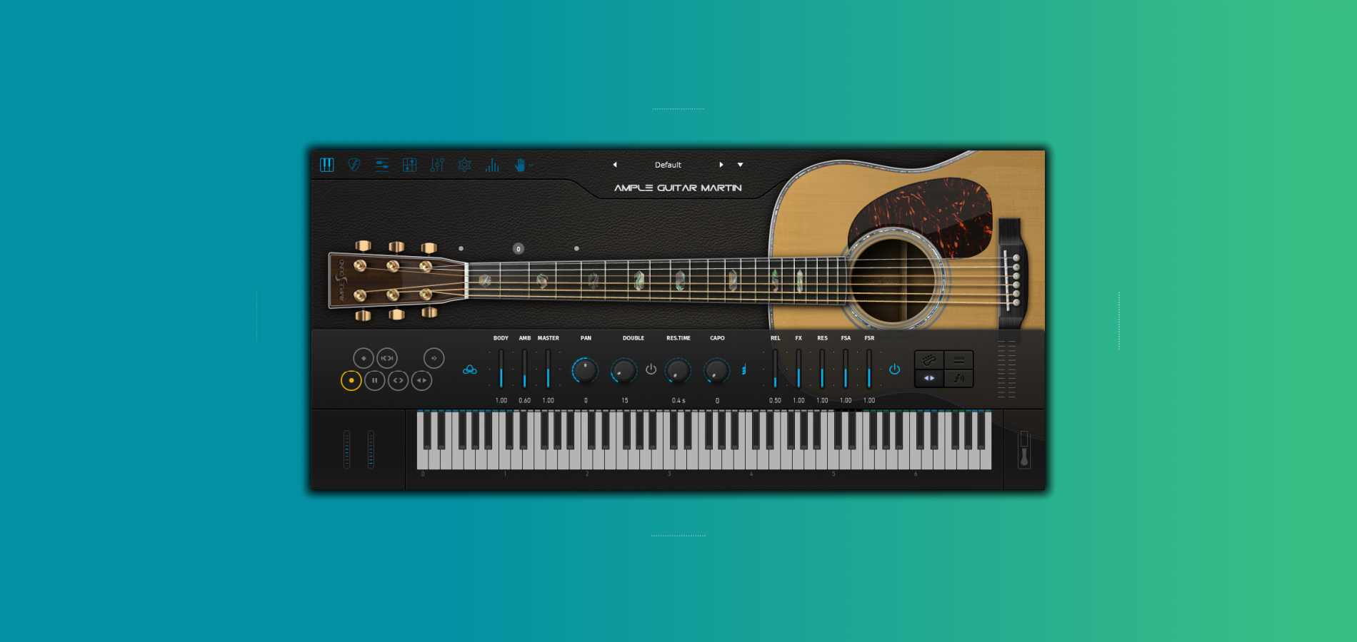 22把吉他音源合集 AM Guitar v2021.10 WIN&MAC-7audio
