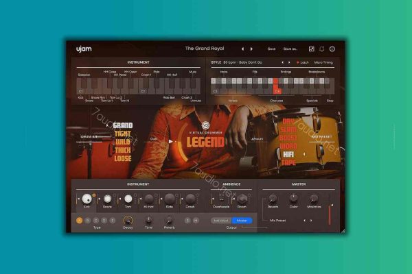 70年代虚拟鼓手音源 UJAM Virtual Drummer Legend v2.4.1 Fixed WIN&MAC-7audio