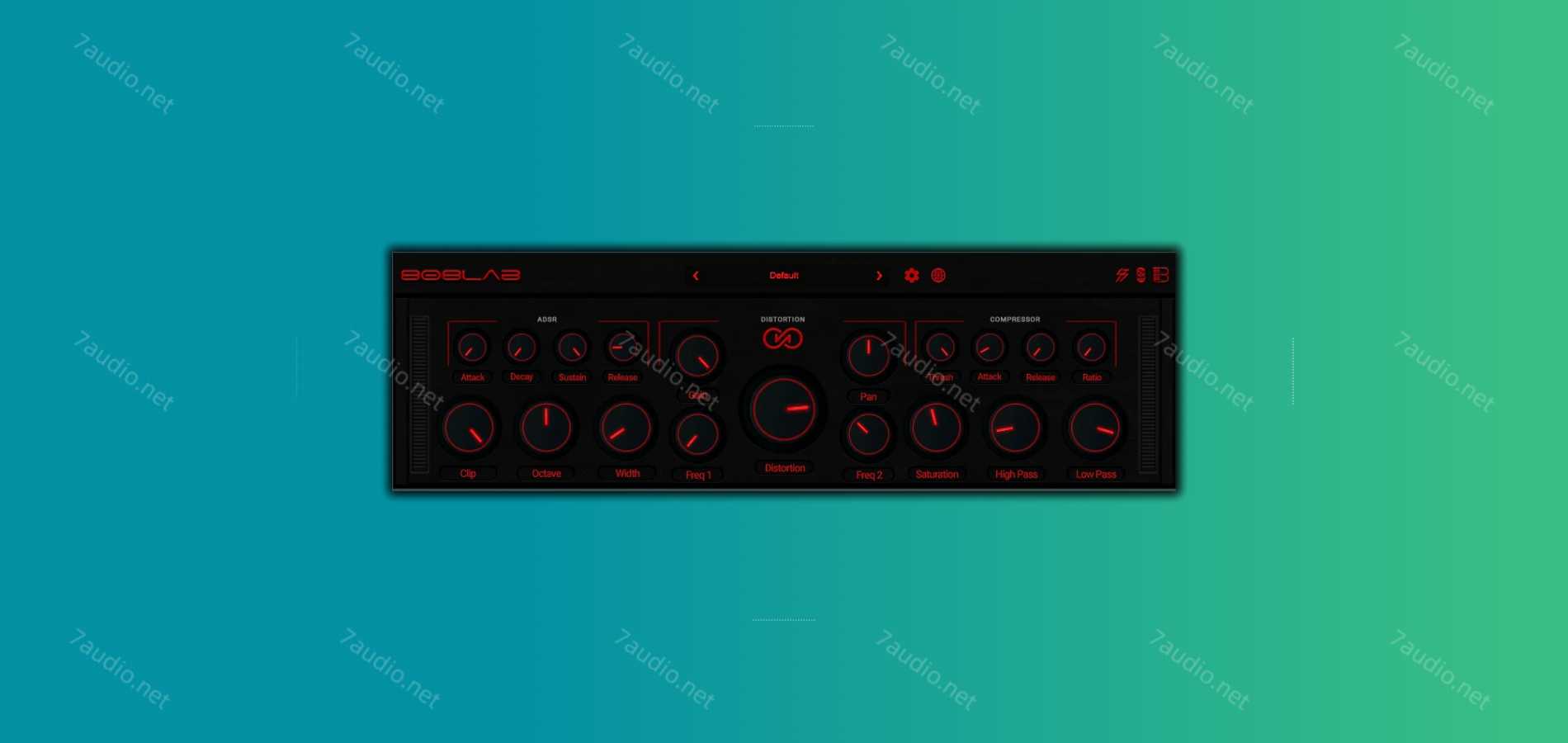 808s音源插件 Infinite Audio 808LAB WIN&MAC-7audio