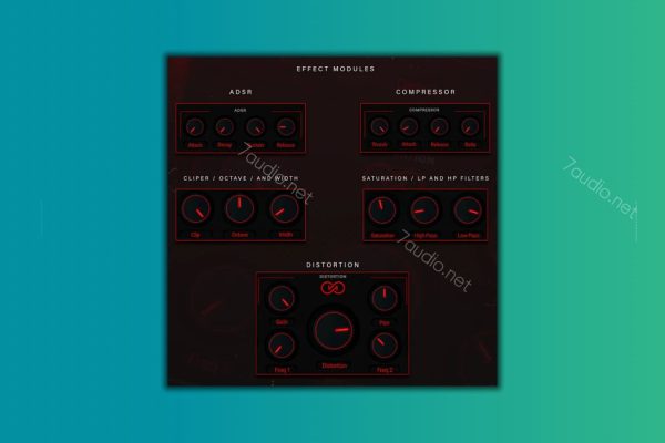 808s音源插件 Infinite Audio 808LAB WIN&MAC-7audio