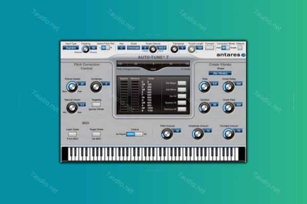 人声电音修音插件 Antares AutoTune 7 MAC-7audio