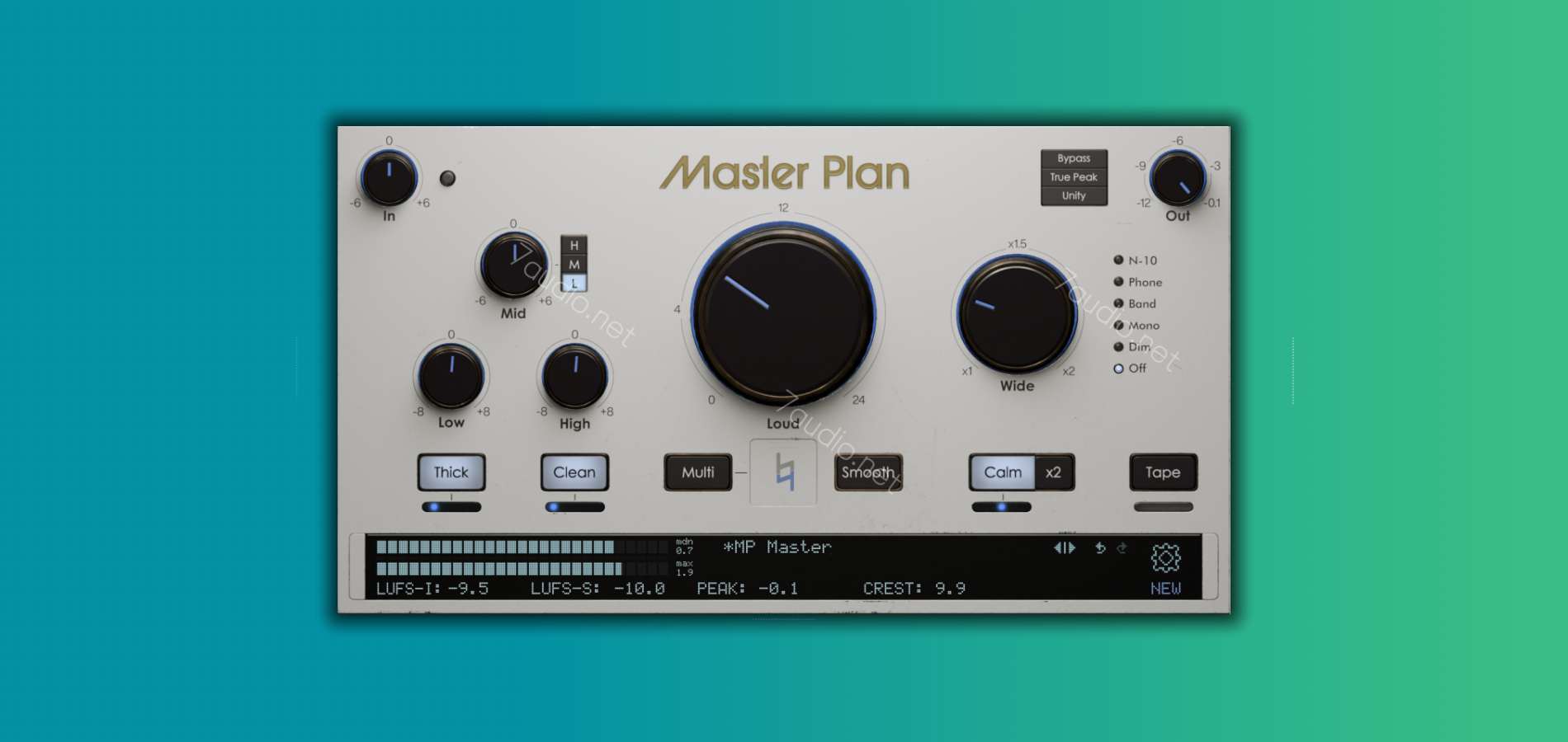 一体化母带处理插件 Master Plan 1.5.7 WIN&MAC-7audio