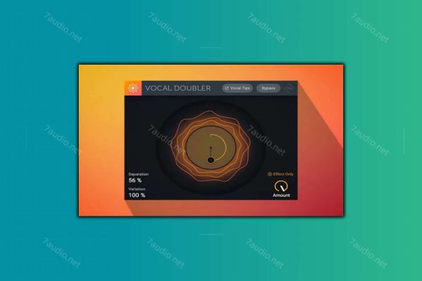 人声合唱加厚人声插件 iZotope Vocal Doubler 1.0/1.2.0 WIN&MAC-7audio