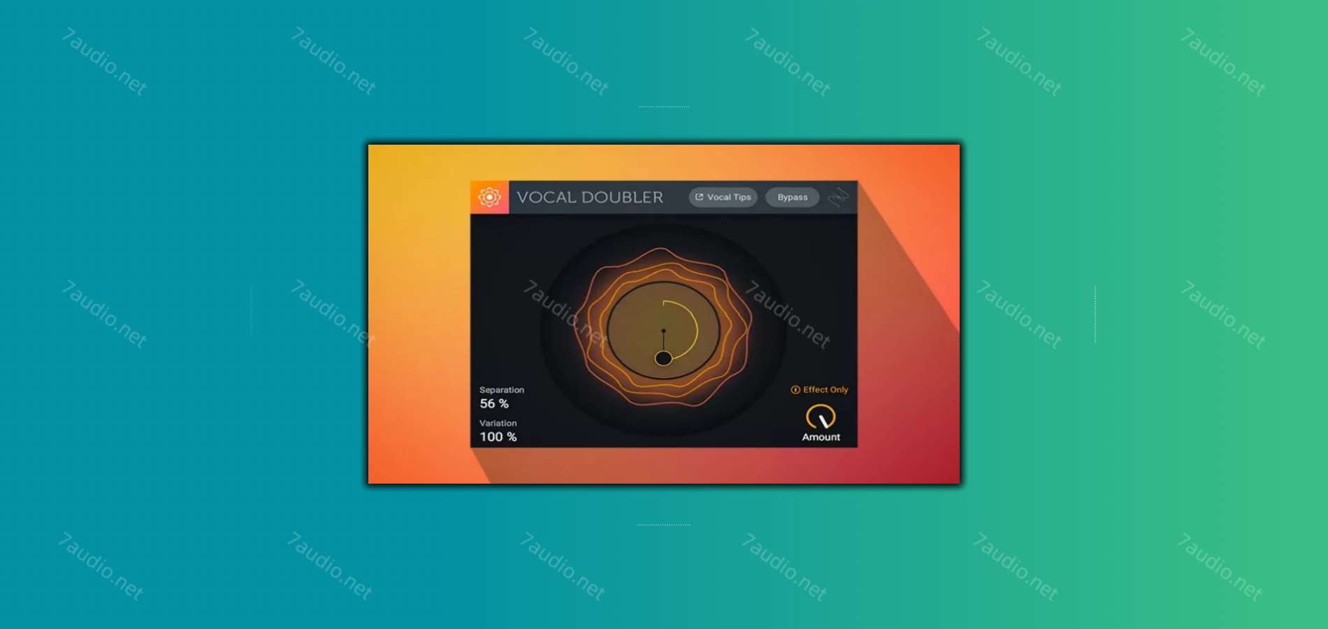 人声合唱加厚人声插件 iZotope Vocal Doubler 1.0/1.2.0 WIN&MAC-7audio