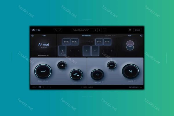 人声自动修音插件 Nuro Audio Xpitch 1.0.2 WIN&MAC-7audio