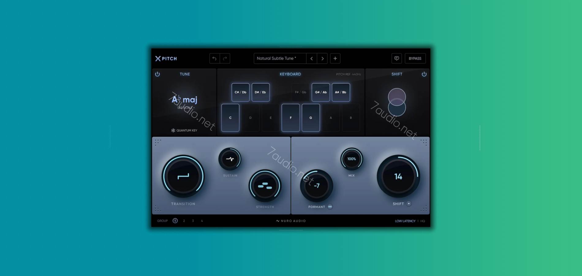 人声自动修音插件 Nuro Audio Xpitch 1.0.2 WIN&MAC-7audio