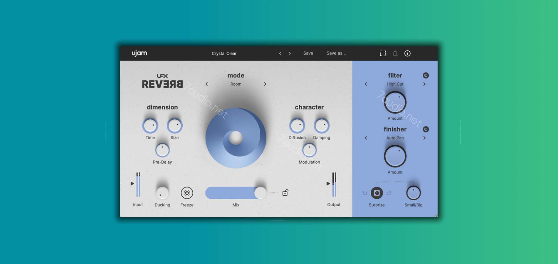 人工算法混响插件 UJAM UFX Reverb v1.0.0 WIN&MAC-7audio