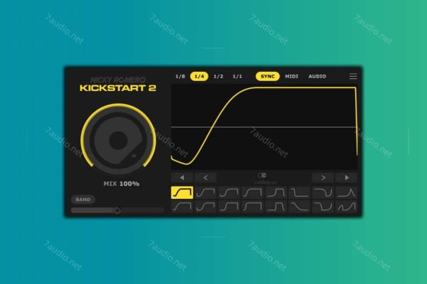侧链压缩效果器 Nicky Romero Kickstart 2 v2.0.8 CE WIN-7audio