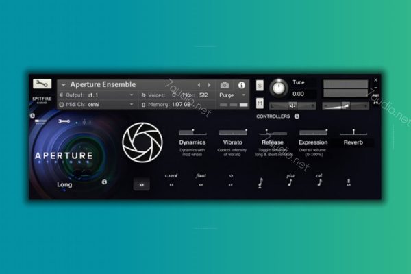 光圈弦乐音源 Spitfire Audio Aperture Strings Kontakt-7audio