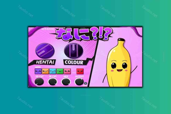 动漫饱和失真器插件 WXAudio Nani 2.0.2 WIN-7audio