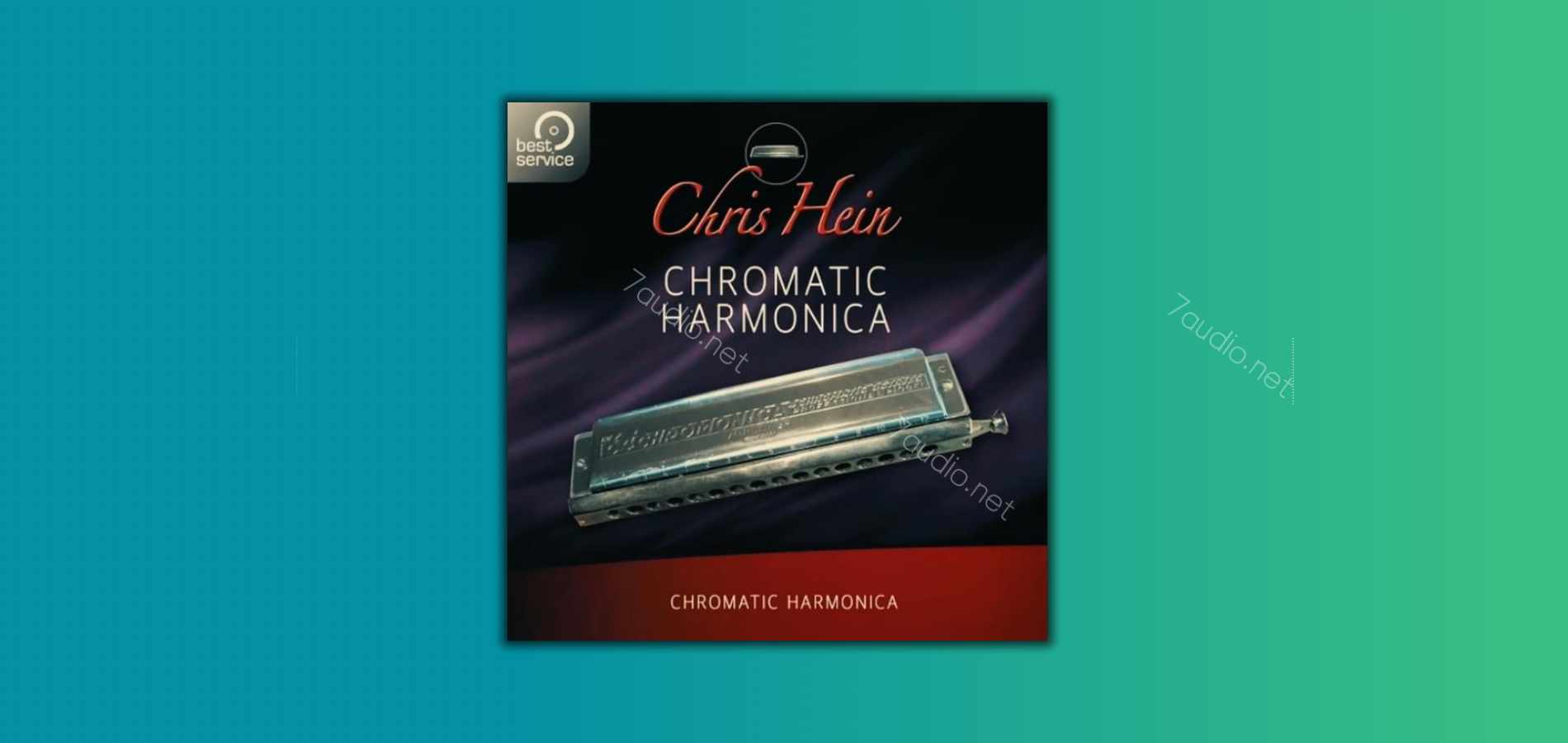 半音阶口琴音源 Chris Hein Chromatic Harmonic Kontakt-7audio