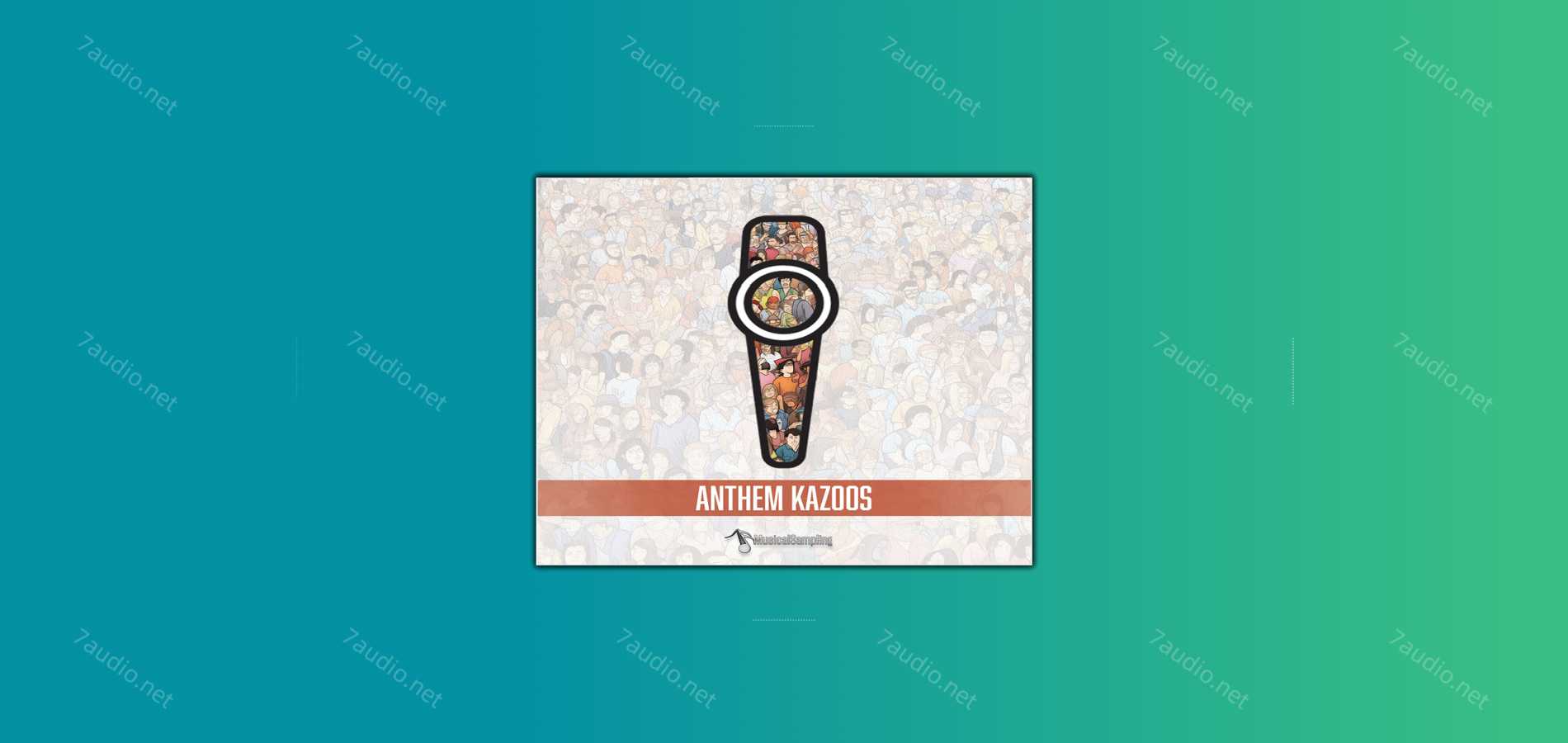 卡祖琴合奏音源 Musical Sampling Anthem Kazoos Kontakt-7audio