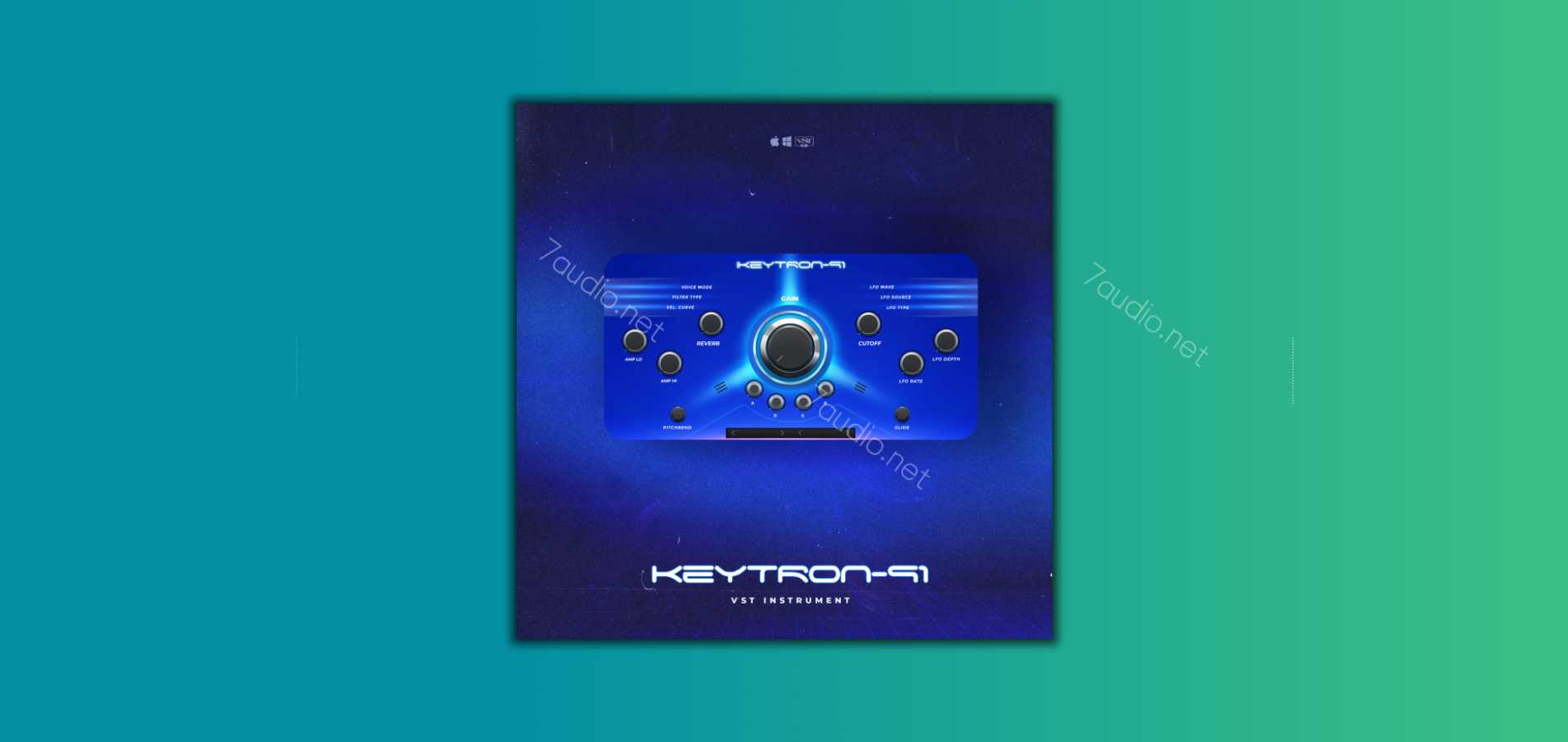 嘻哈流行音源插件 Al AMin Keytron-91 WIN&MAC-7audio