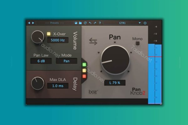 声像平衡插件 Boz Digital Labs Pan Knob v2.0.8 WIN&MAC-7audio