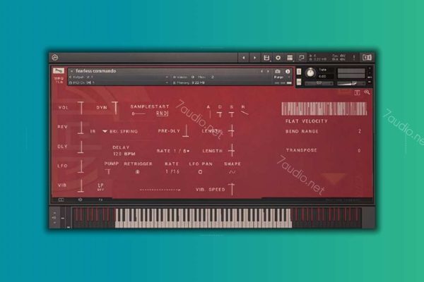 复古80年代影视游戏音效乐器 Crouching Fingers Kontakt-7audio