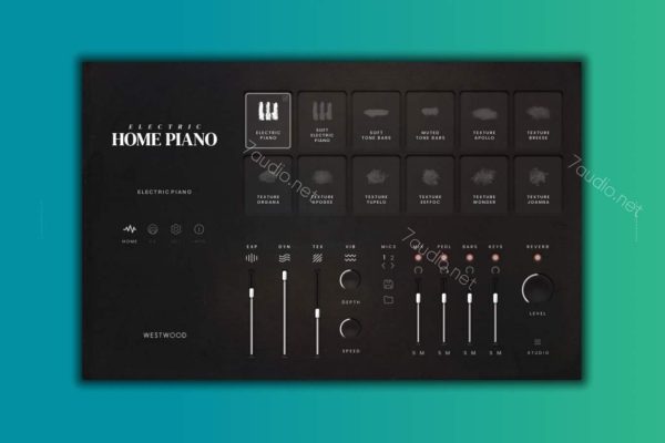复古电钢琴音源 Westwood Instruments Electric Home Piano Kontakt-7audio