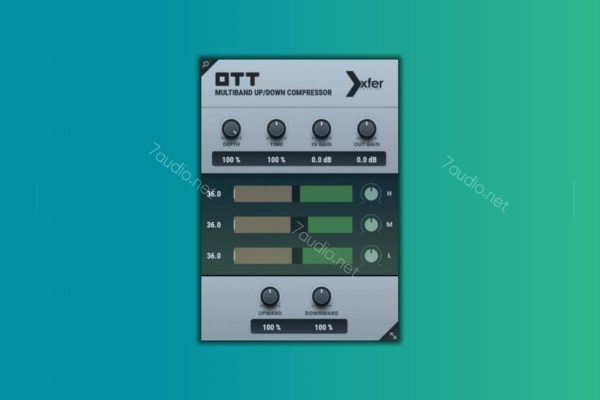 多段压缩器 Xfer Records OTT WIN&MAC-7audio