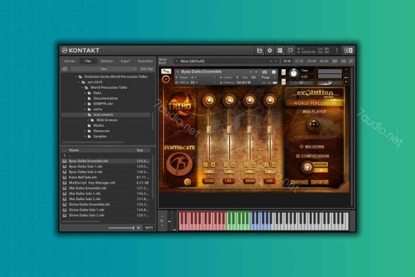 太鼓音源 World Percussion Taiko v3.0 KONTAKT-7audio