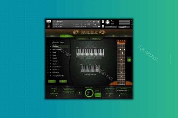 尤克里里音源 Indiginus The Ukulele Kontakt-7audio