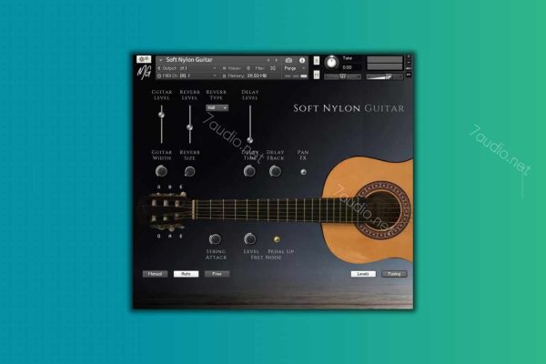 尼龙弦吉他音源 MG Soft Nylon Guitar KONTAKT-7audio