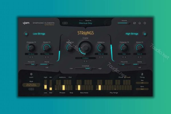 弦乐合奏音源插件 UJAM STRIIIINGS v1.2.0 WIN/MAC-7audio
