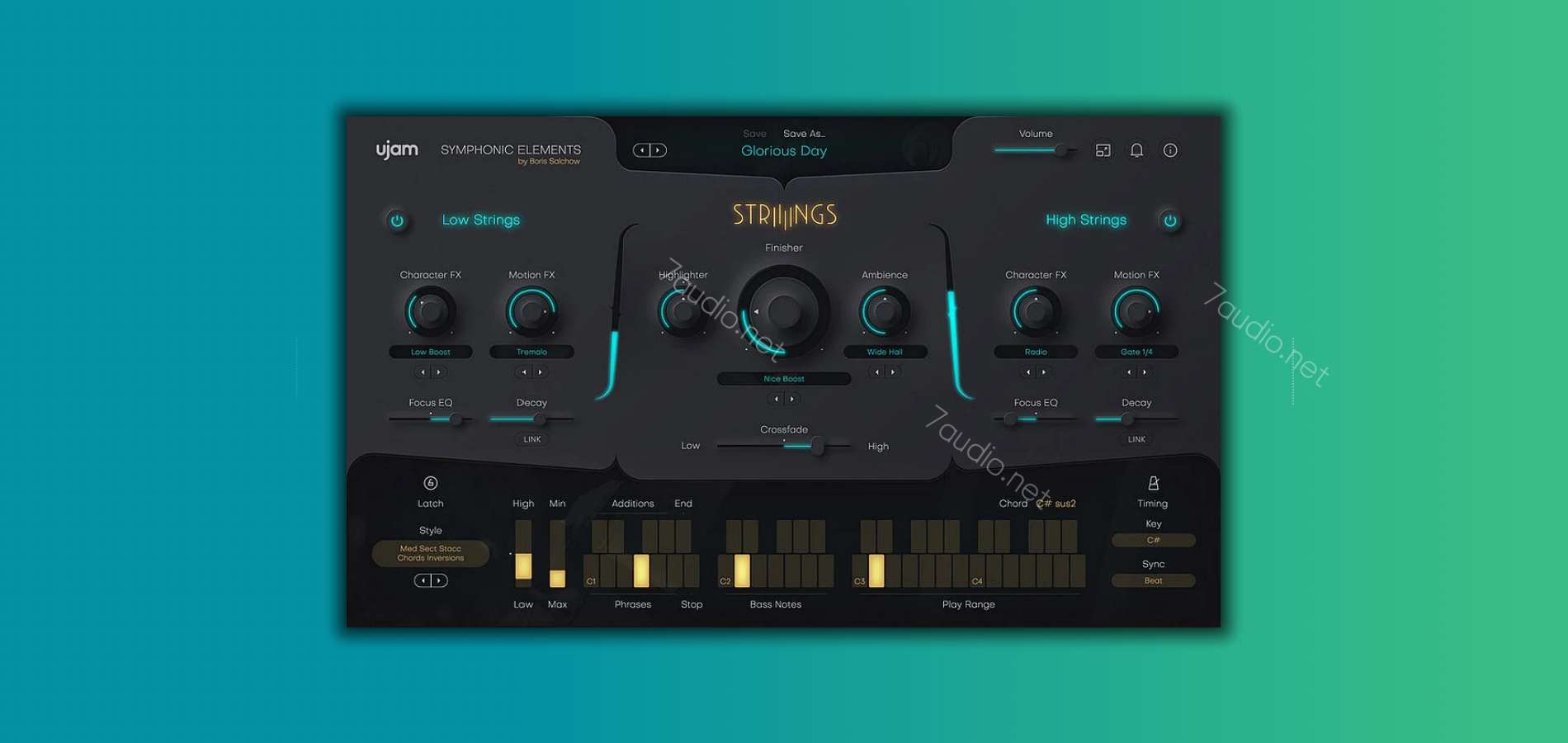 弦乐合奏音源插件 UJAM STRIIIINGS v1.2.0 WIN/MAC-7audio