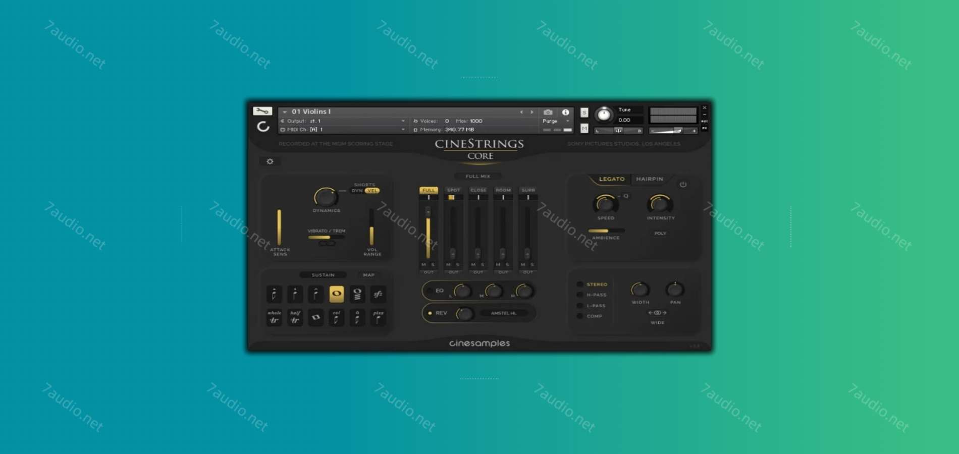 影视弦乐音源 Cinesamples CineStrings Core v2.0 Kontakt-7audio