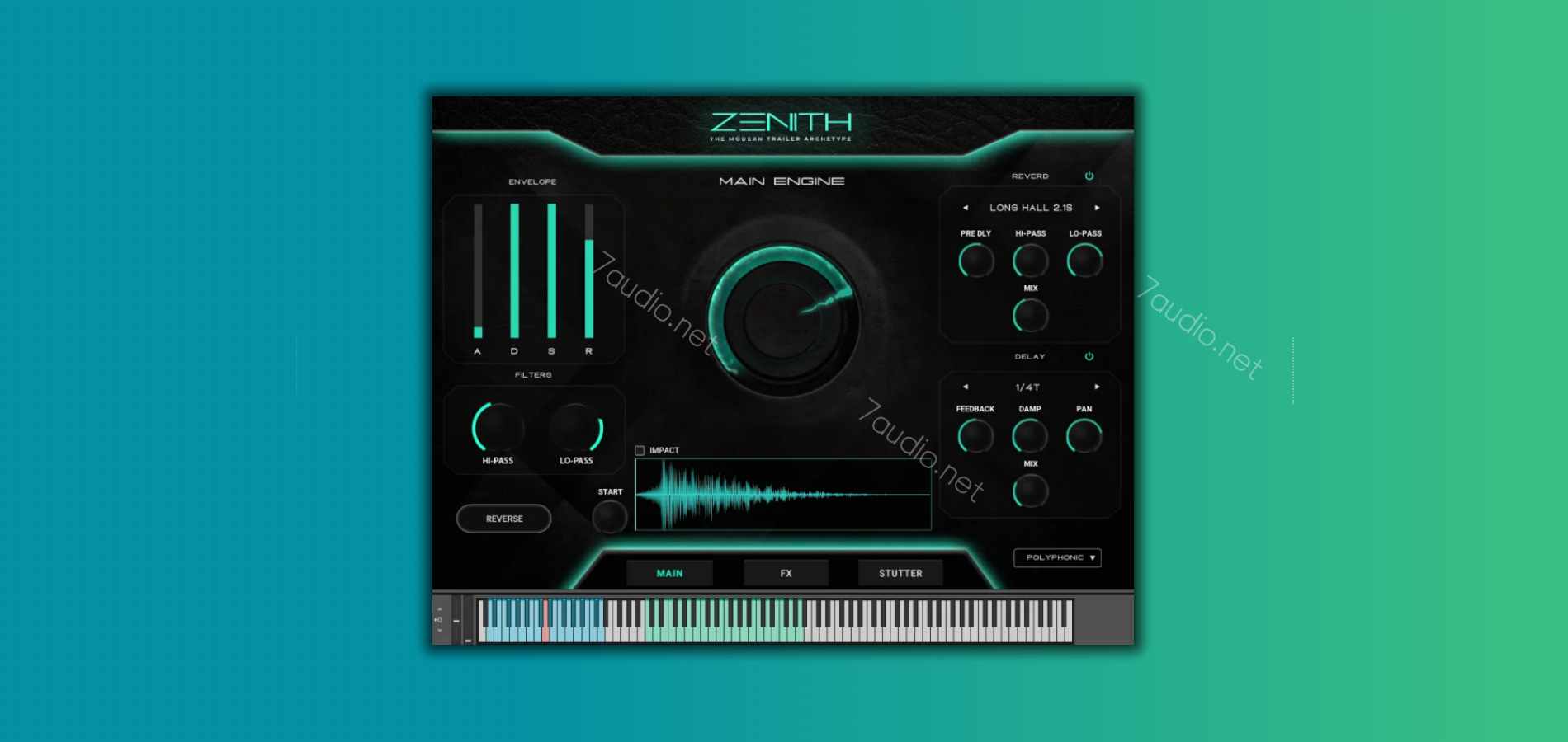 影视预告片音源 Zenith The Modern Trailer Kontakt-7audio