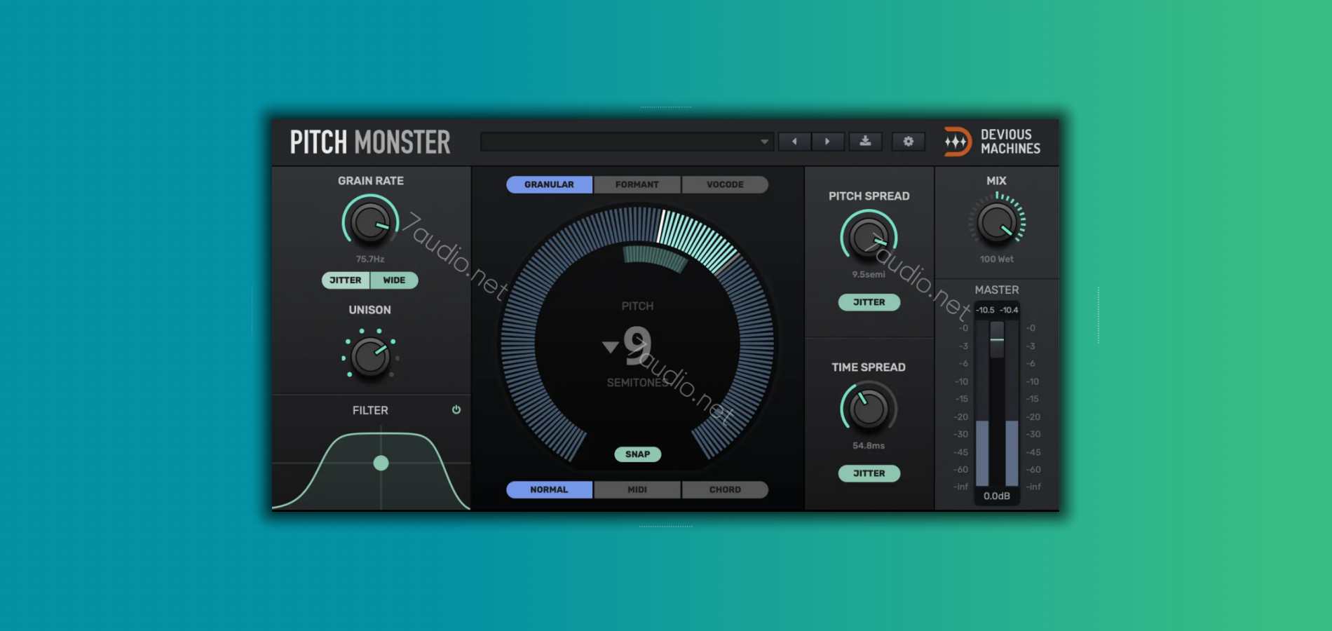 怪兽变声器 Devious Machines Pitch Monster v1.3 WIN&MAC-7audio