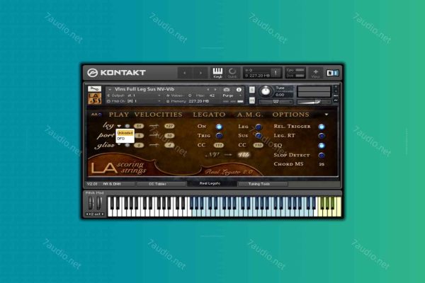 拉丝弦乐音源 LA Scoring Strings 2 LASS 2 KONTAKT-7audio