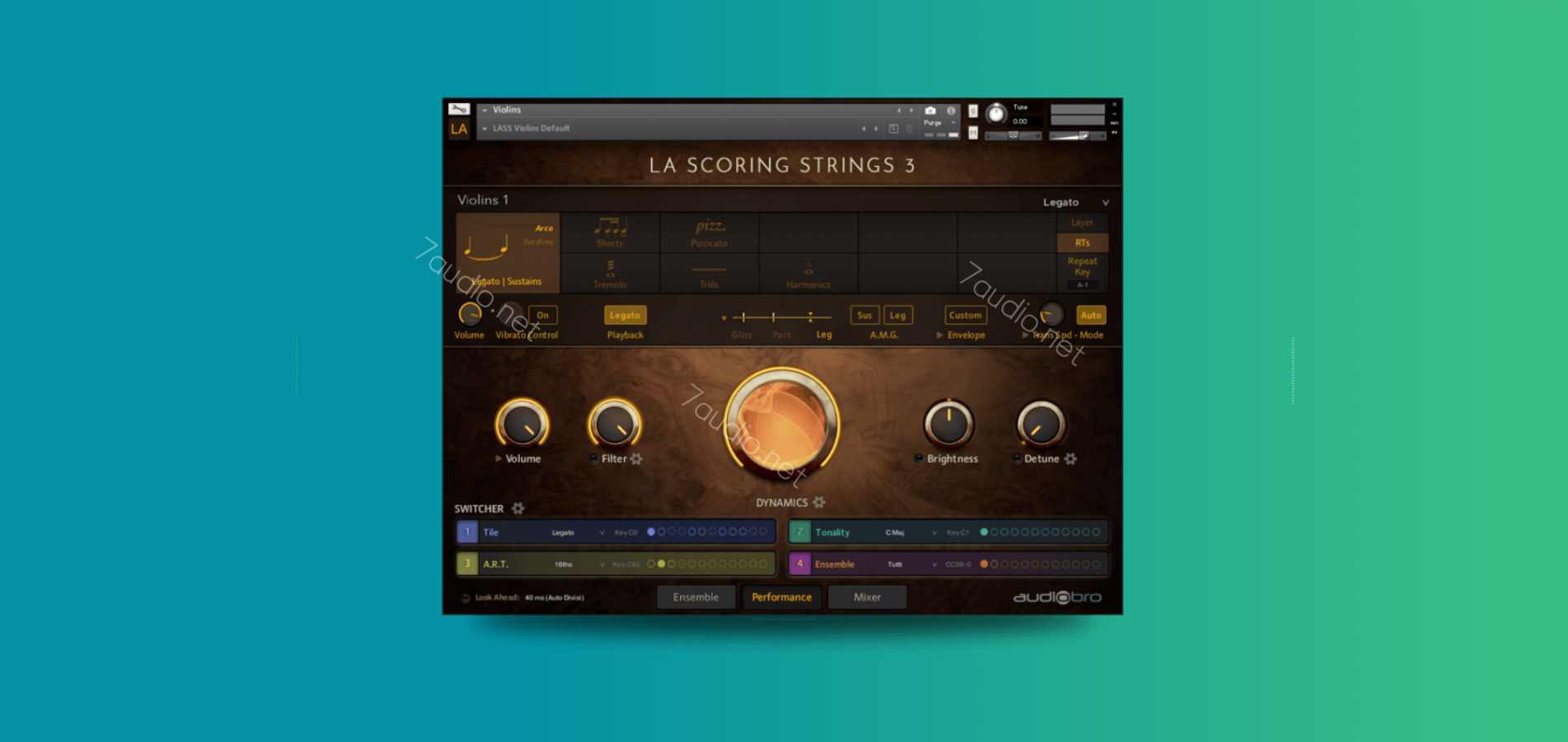 拉丝弦乐音源 LA Scoring Strings 3 LASS 3 KONTAKT-7audio