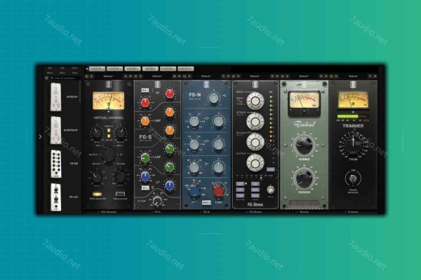 板岩混音通道条插件 Slate Digital VMR Virtual Mix Rack Complete 2.6.4.0 WIN-7audio