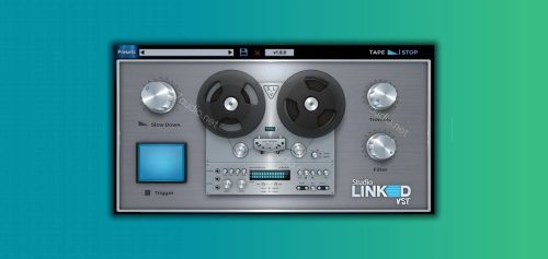 模拟磁带骤停效果插件 StudioLinked TapeStop FX 1.0 WIN&MAC-7audio