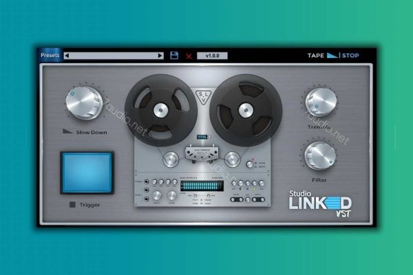 模拟磁带骤停效果插件 StudioLinked TapeStop FX 1.0 WIN&MAC-7audio