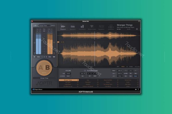混音参考插件 Plugin Alliance ADPTR MetricAB v1.4.0 WIN&MAC-7audio