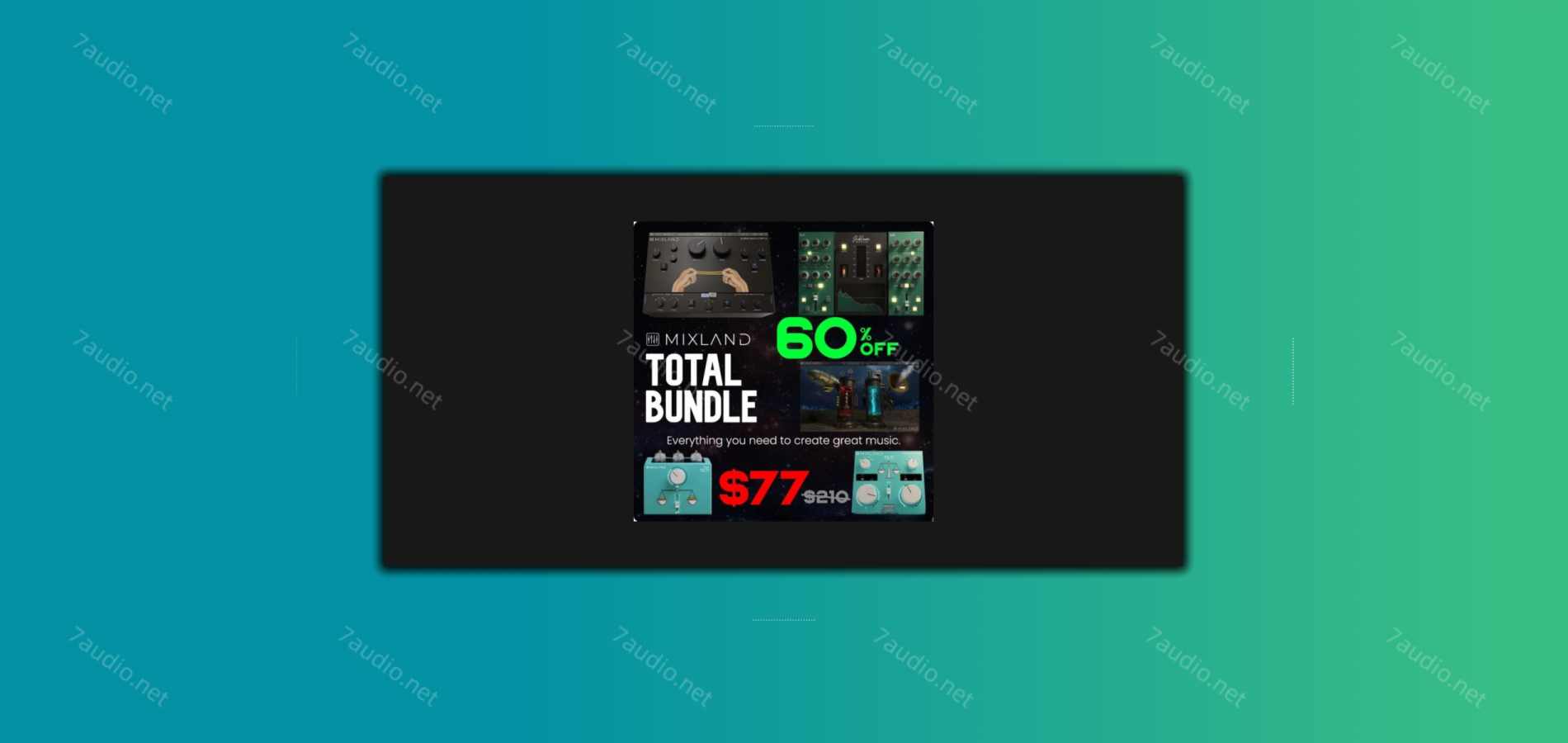混音插件套装 Mixland Plugins Total Bundle v2024.3 WIN&MAC-7audio
