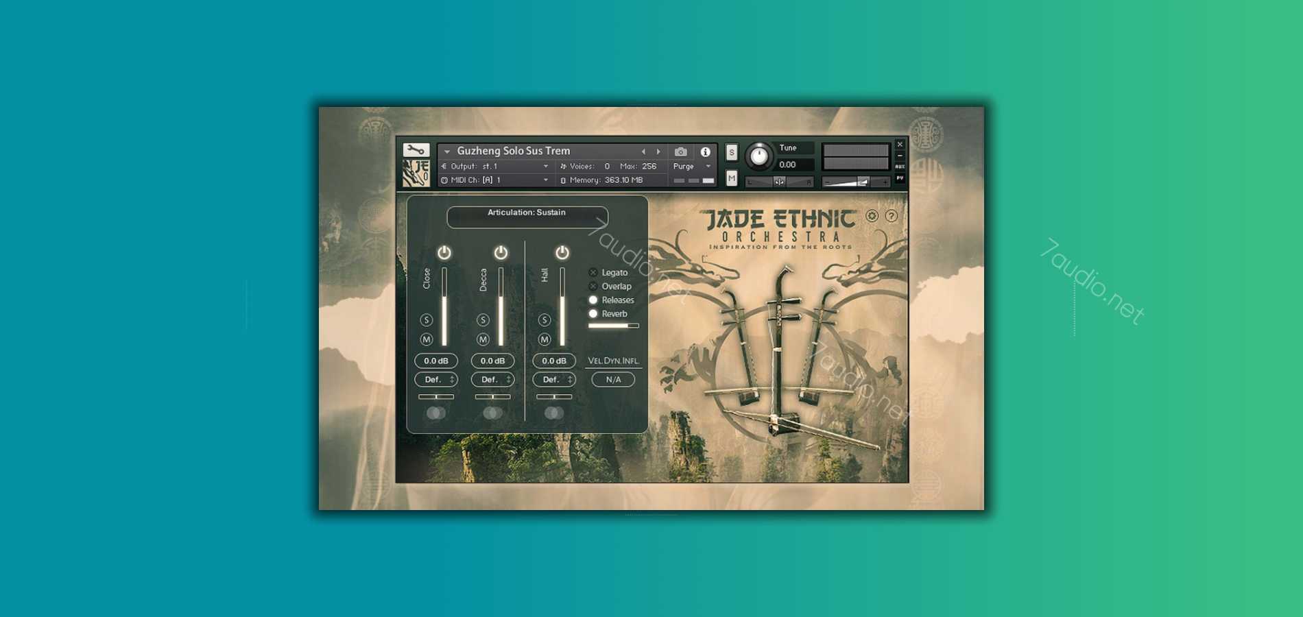 璞玉民乐音源简化版 Strezov Sampling Jade Ethnic Orchestra Lite Kontakt-7audio