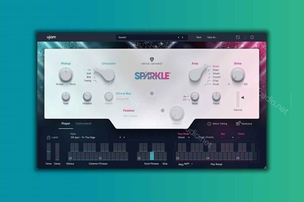 电吉他音源 UJAM Virtual Guitarist Sparkle 2 Win&Mac-7audio