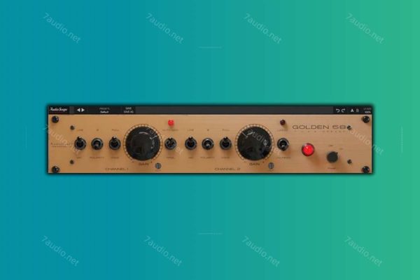 电子管前级音染插件 Audioscape Golden 58 Preamp v1.0.4 WIN&MAC-7audio