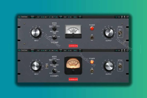 电子管压缩器 Audioscape V-Comp v1.0.1 WIN&MAC-7audio