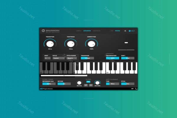 电音修音插件 Plugin Alliance Bx_Crispytuner v1.1.0 WIN-7audio