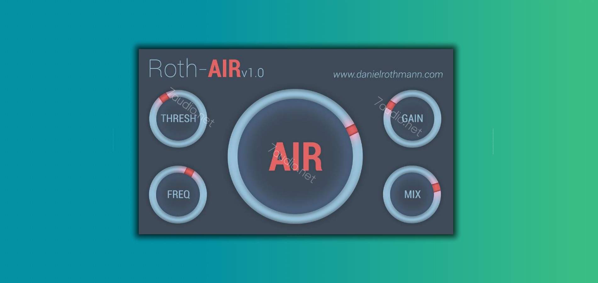 空气感效果器 Roth-AIR WIN&MAC-7audio