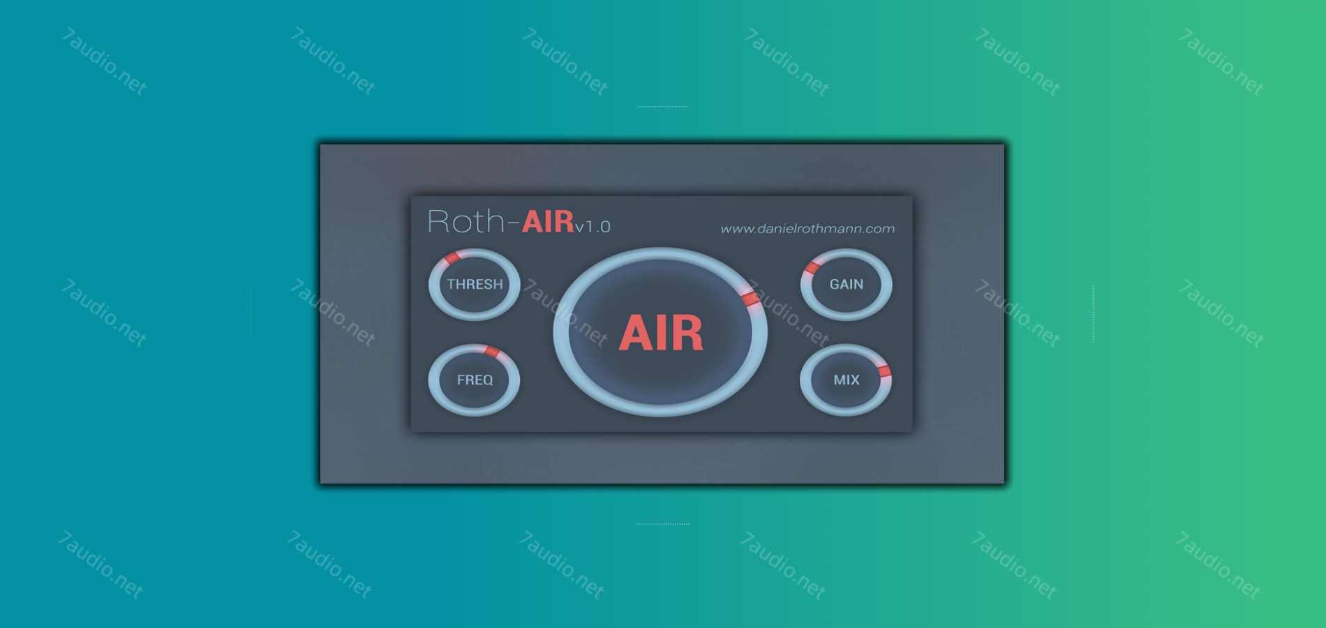 空气感效果器 Roth-AIR WIN&MAC-7audio