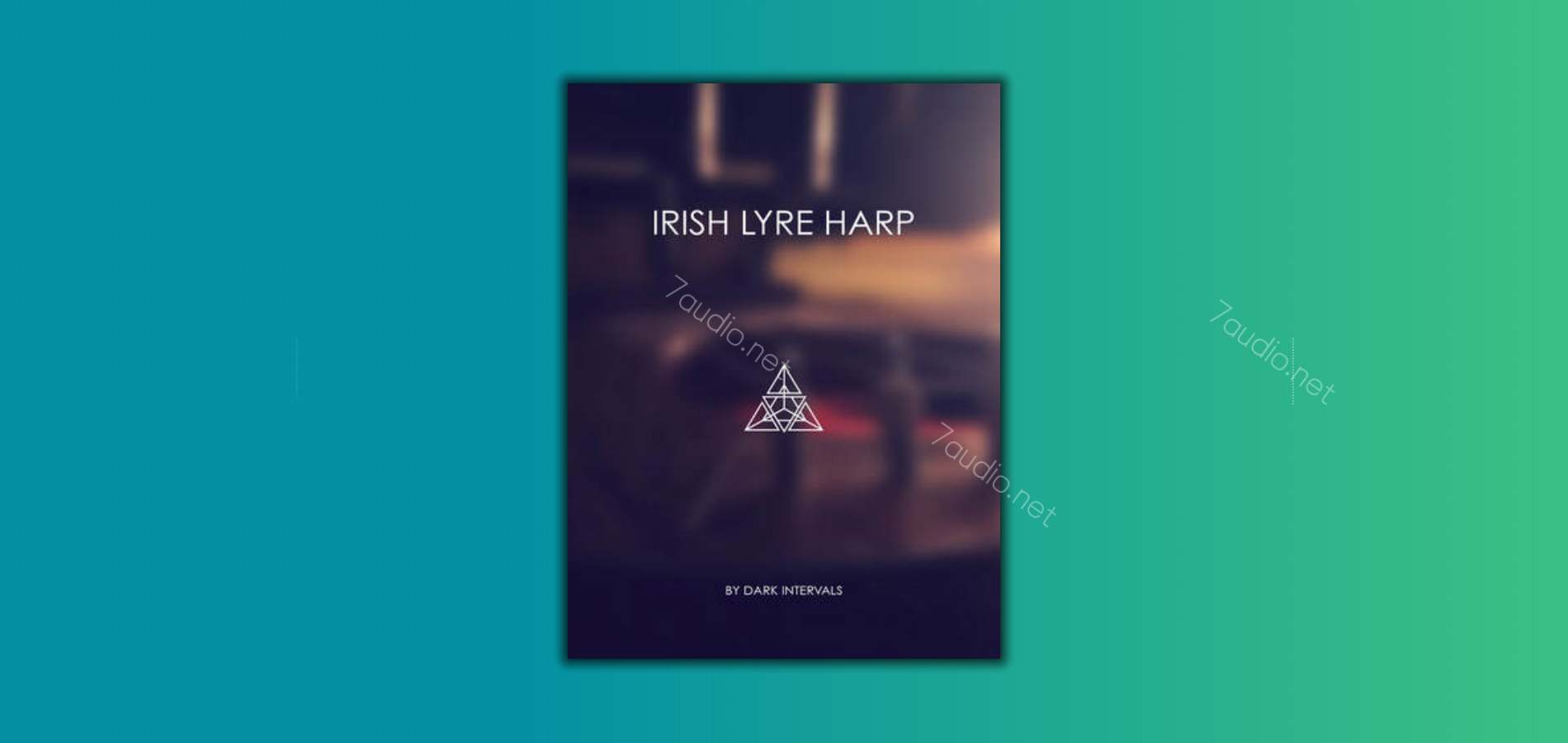 竖琴音源 Irish Lyre Harp Kontakt-7audio