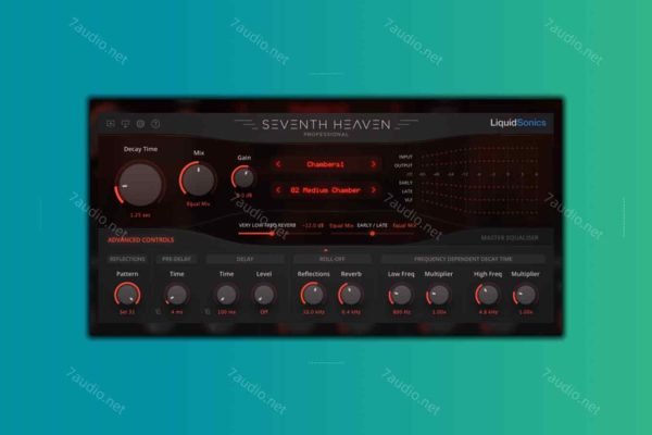 第七天堂混响插件 LiquidSonics Seventh Heaven Professional WIN-7audio