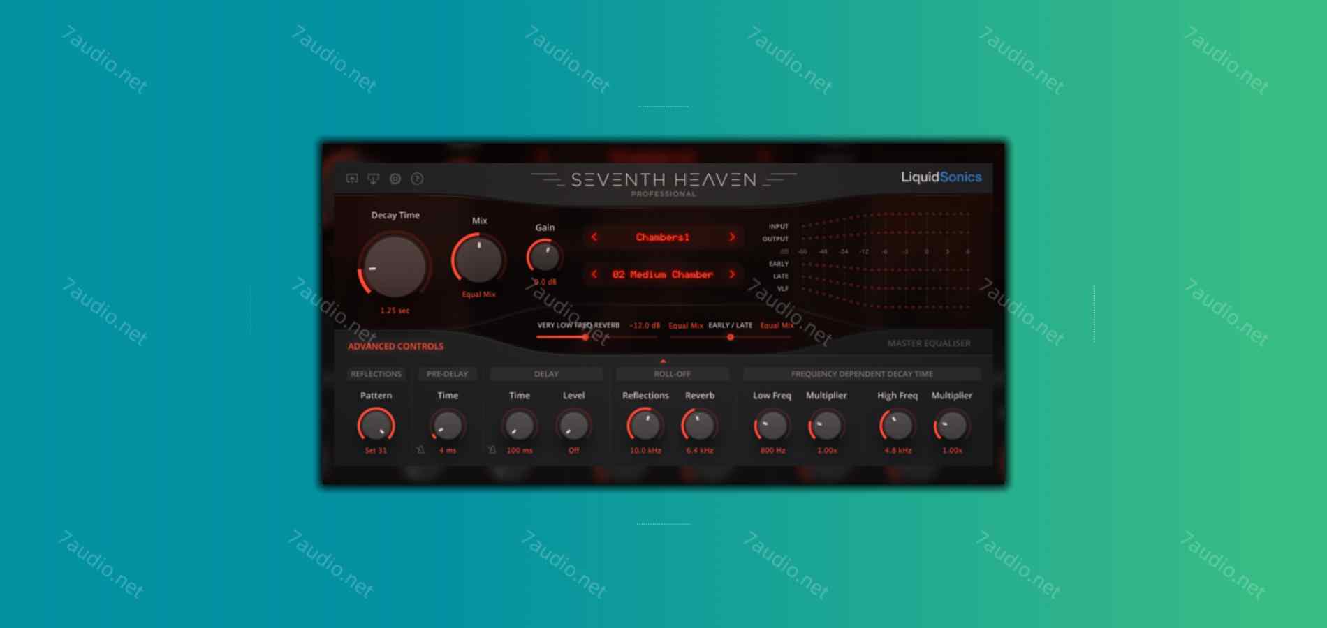 第七天堂混响插件 LiquidSonics Seventh Heaven Professional WIN-7audio