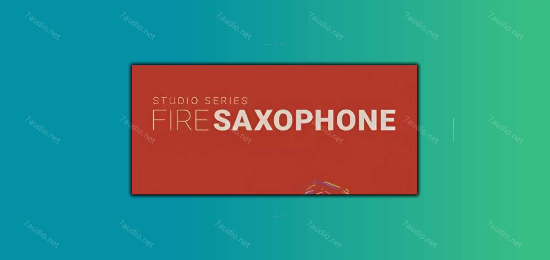 萨克斯音源 8Dio Studio Fire Sax Kontakt-7audio