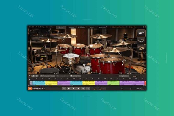 虚拟鼓手音源音色库 Toontrack EZdrummer 3 WIN&MAC-7audio